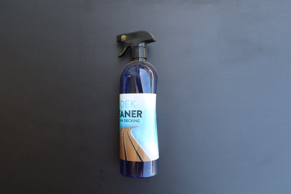 Cleaner for foam decking