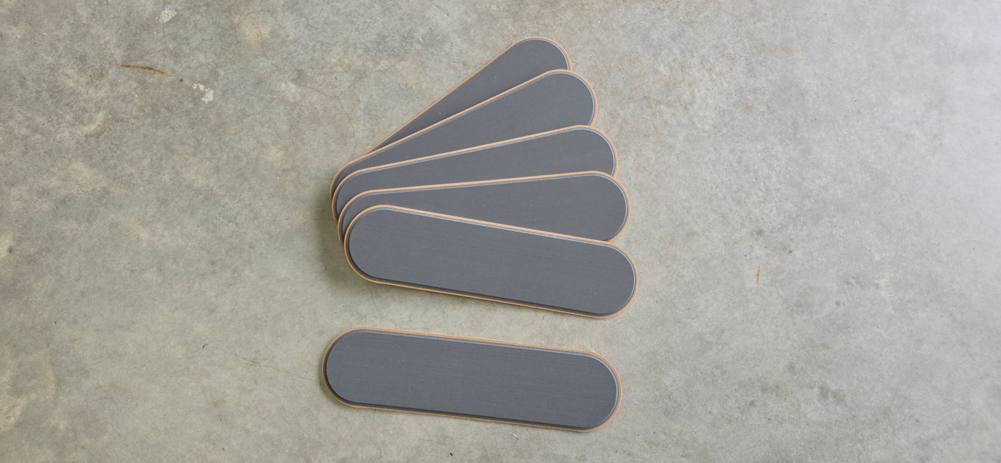 Gunwale Pad 6-Pack Steel Grey Over Teak