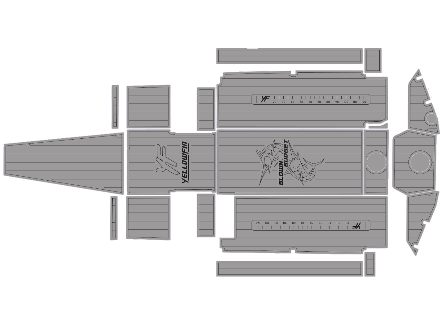 Gunwale and trailer Pads