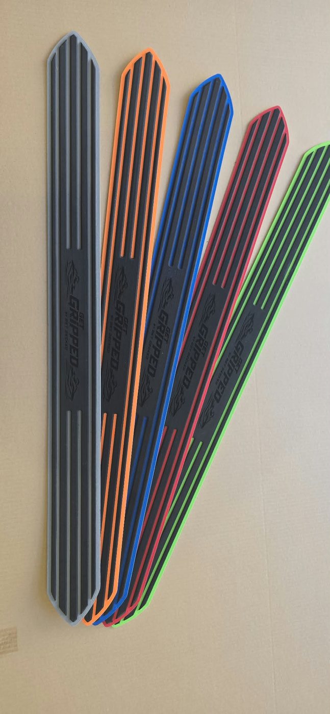 Tapered rail profile